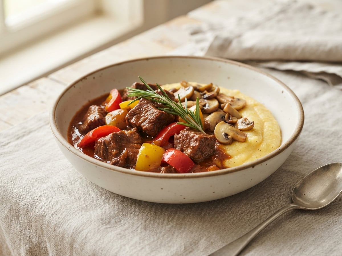 Bocconcini di manzo alla paprika (Gulasch altoatesino)